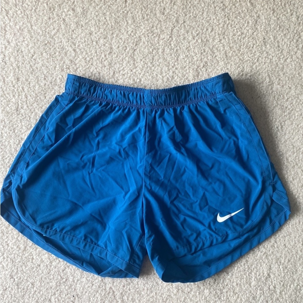 Nike Dri-Fit Blue Athletic Shorts with built in spandex